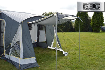 Stoneleigh Poled Porch Awning 260cm for Caravan Motorhome Water Resistant UK