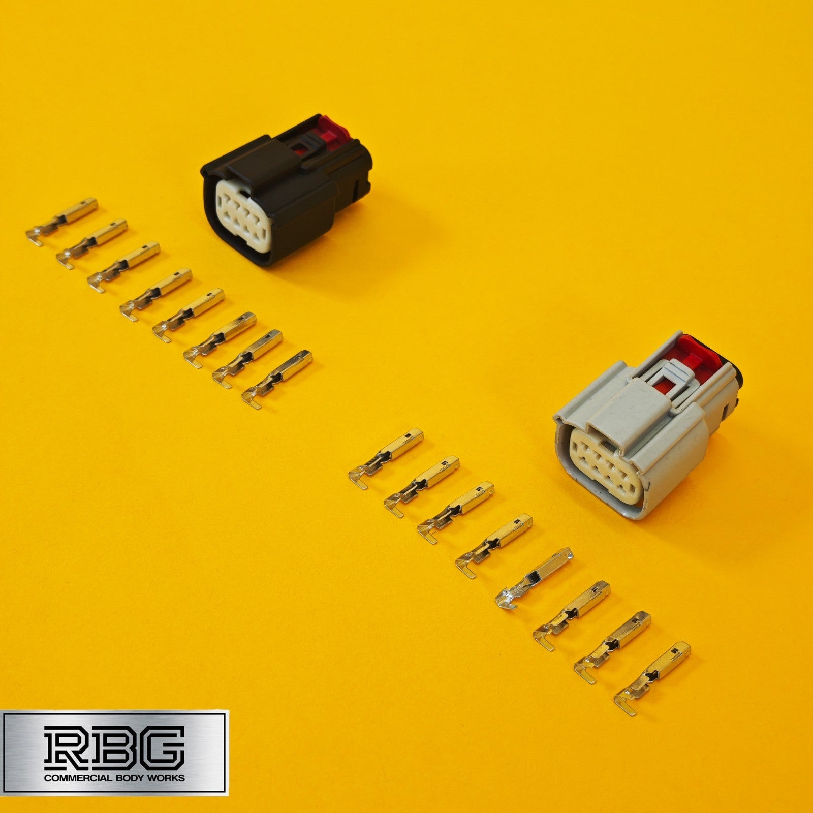 Ford Transit MK8 Wiring Loom Plugs Black & Grey Tail Light Lamp Tipper Recovery