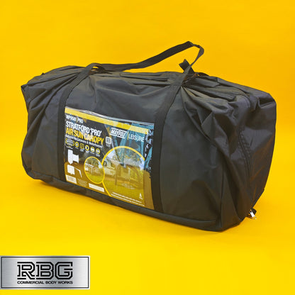 Stratford Air Sun Canopy PRO for Caravans Motorhomes H250cm, W400cm Black/Grey