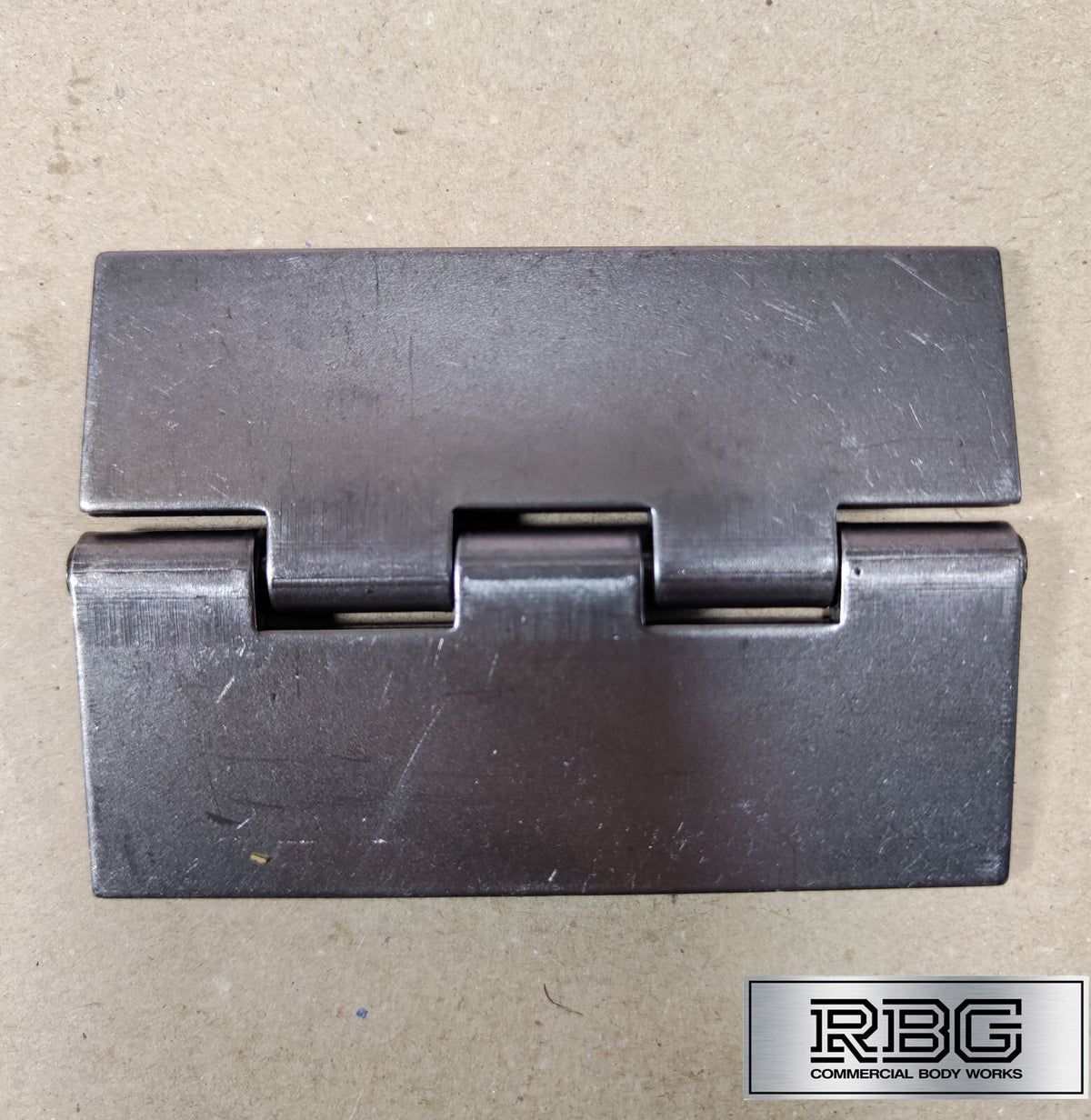 Double Flap Steel Hinges HEAVY DUTY Weld-on 4" 100mm Butt Truck Trailer Cage