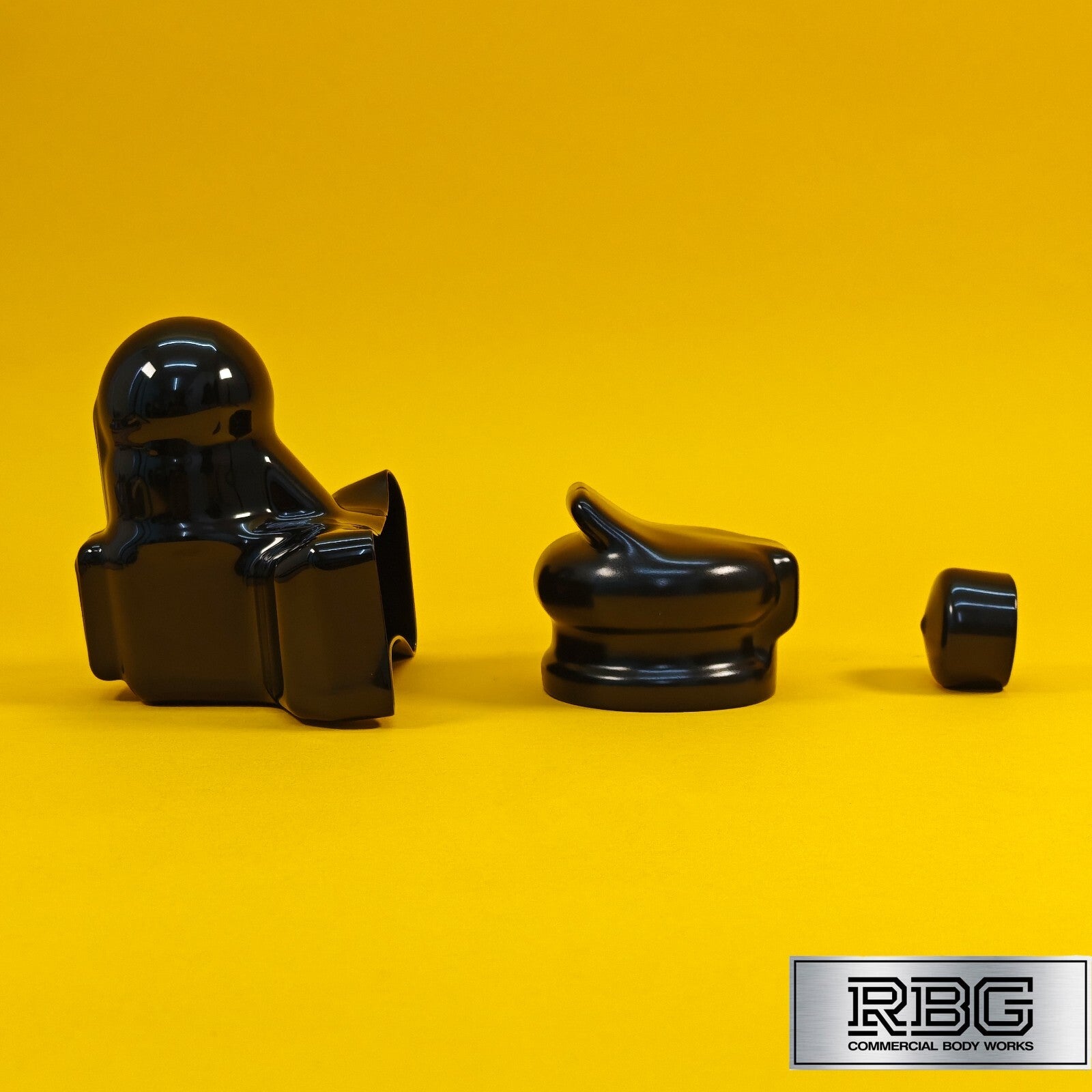 Tow Ball + Socket + Plug Cover SET PVC 50mm Towballs 7 13 Pin Sockets 12N/S Plug