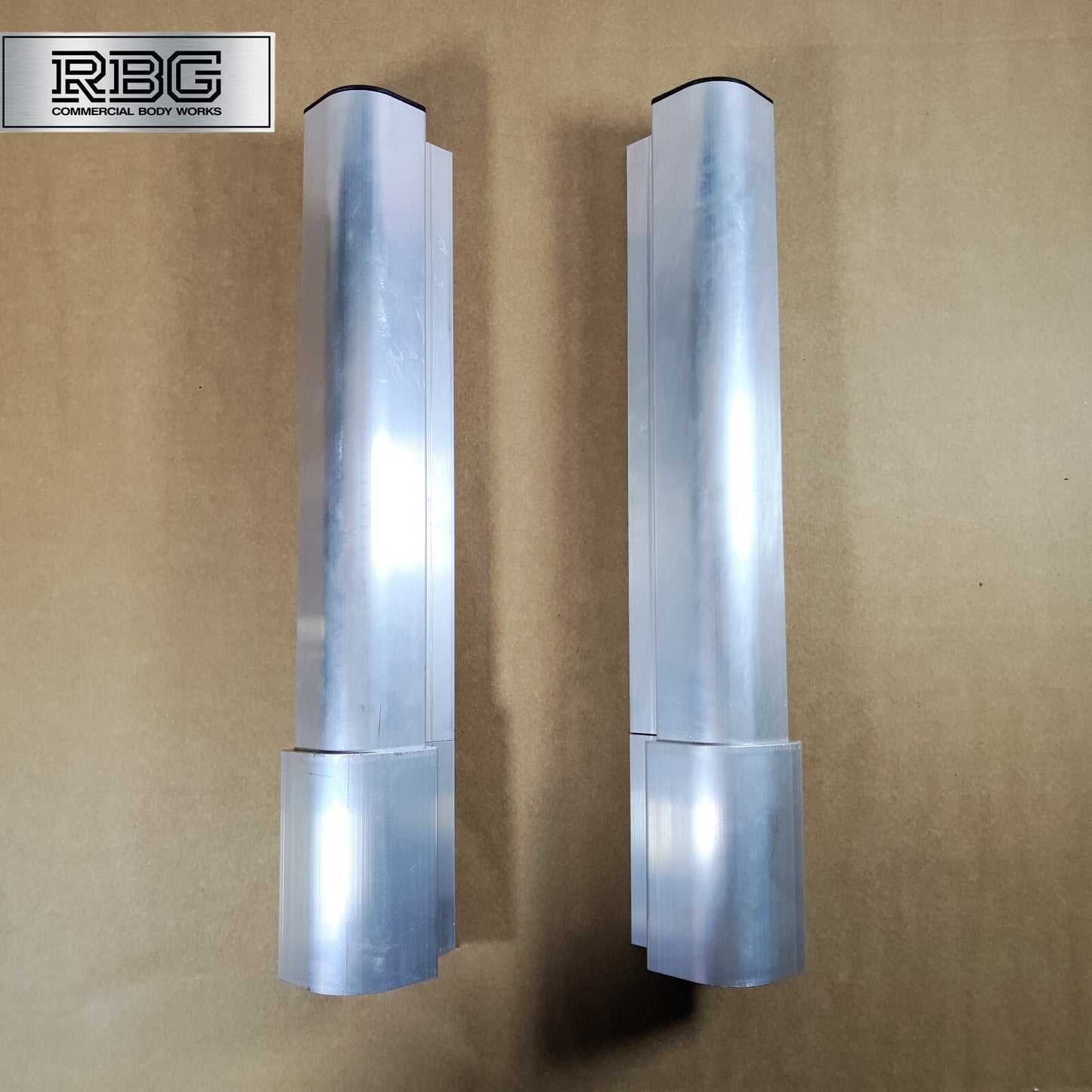 Aluminium Corner Pillar Extrusion 600mm & Socket Dropside Truck Trailer Tailgate