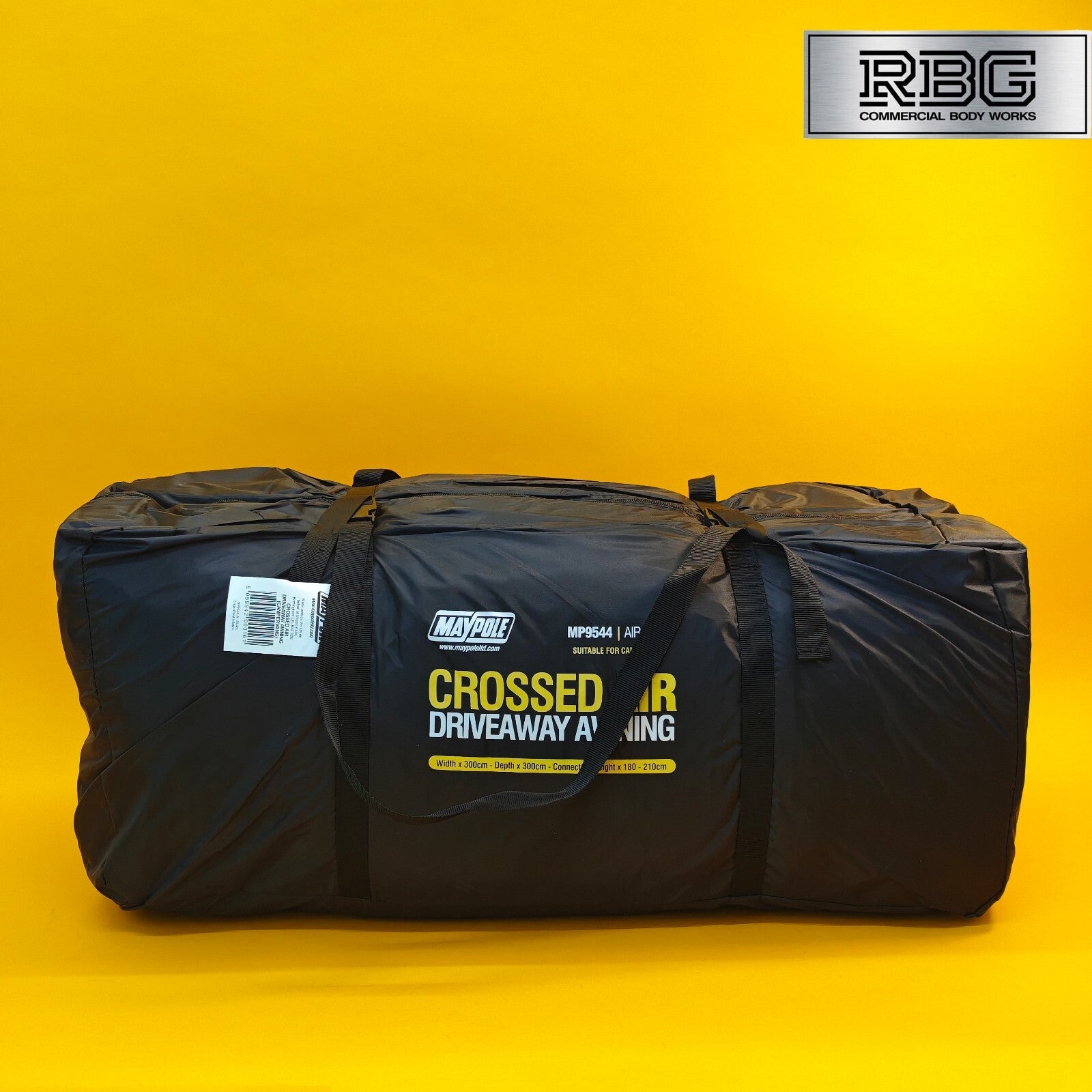 Malvern Air Driveaway Awning 300cm for Campervan Polyester Water Resistant UK