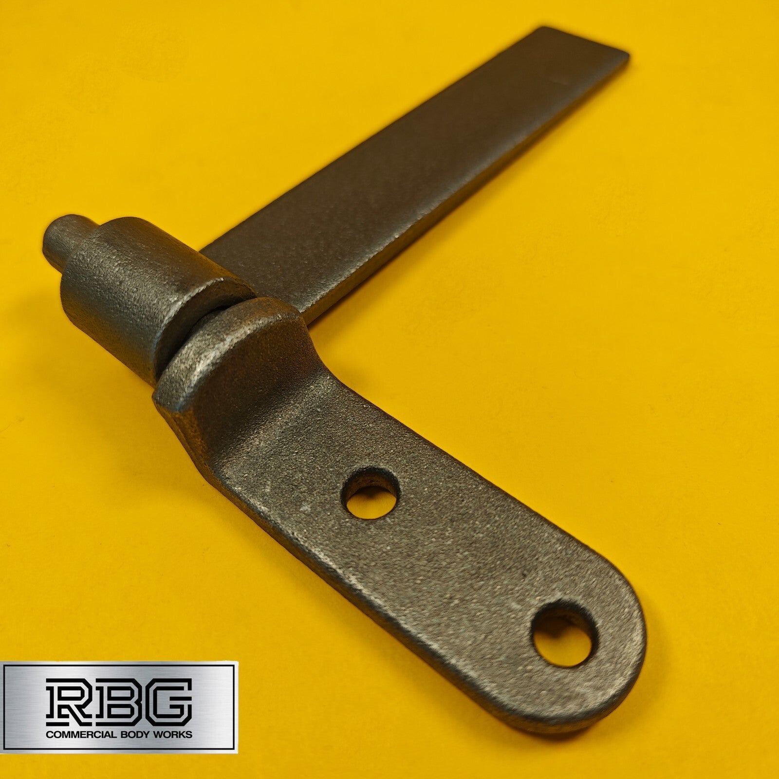 Straight Hinge & Gudgeon Pin Set Steel Trailer Truck Tipper Tailgate Dropside