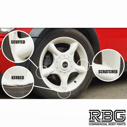 Alloy Wheel Repair Kit SILVER Wheel Spray Paint Refurbishment  + Lacquer E-TECH
