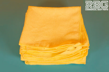Soft Microfibre Cloth 400x400mm E-TECH Reusable Cleaning Washing Car Home 10Pcs
