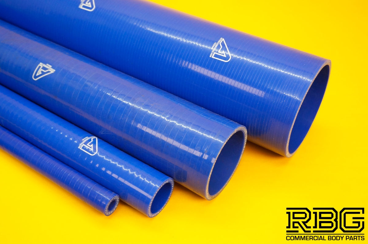Straight Reinforced Silicone Hose Coolant Water Boost Pipes 1m VARIOUS DIAMETERS