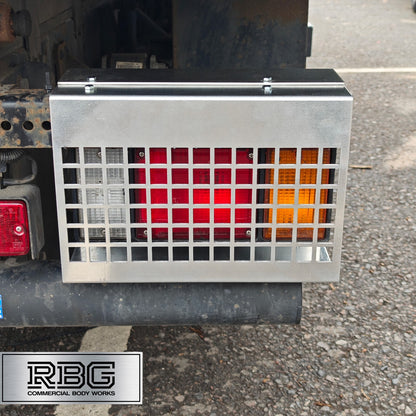 Light Guards for Mitsubishi Fuso THICK 3mm Galvanized Aluminum Truck Tipper UK