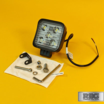 Flood LED Work Lamp Spot Lights 12/24V 15W Waterproof Offroad Car Truck SUV ATV