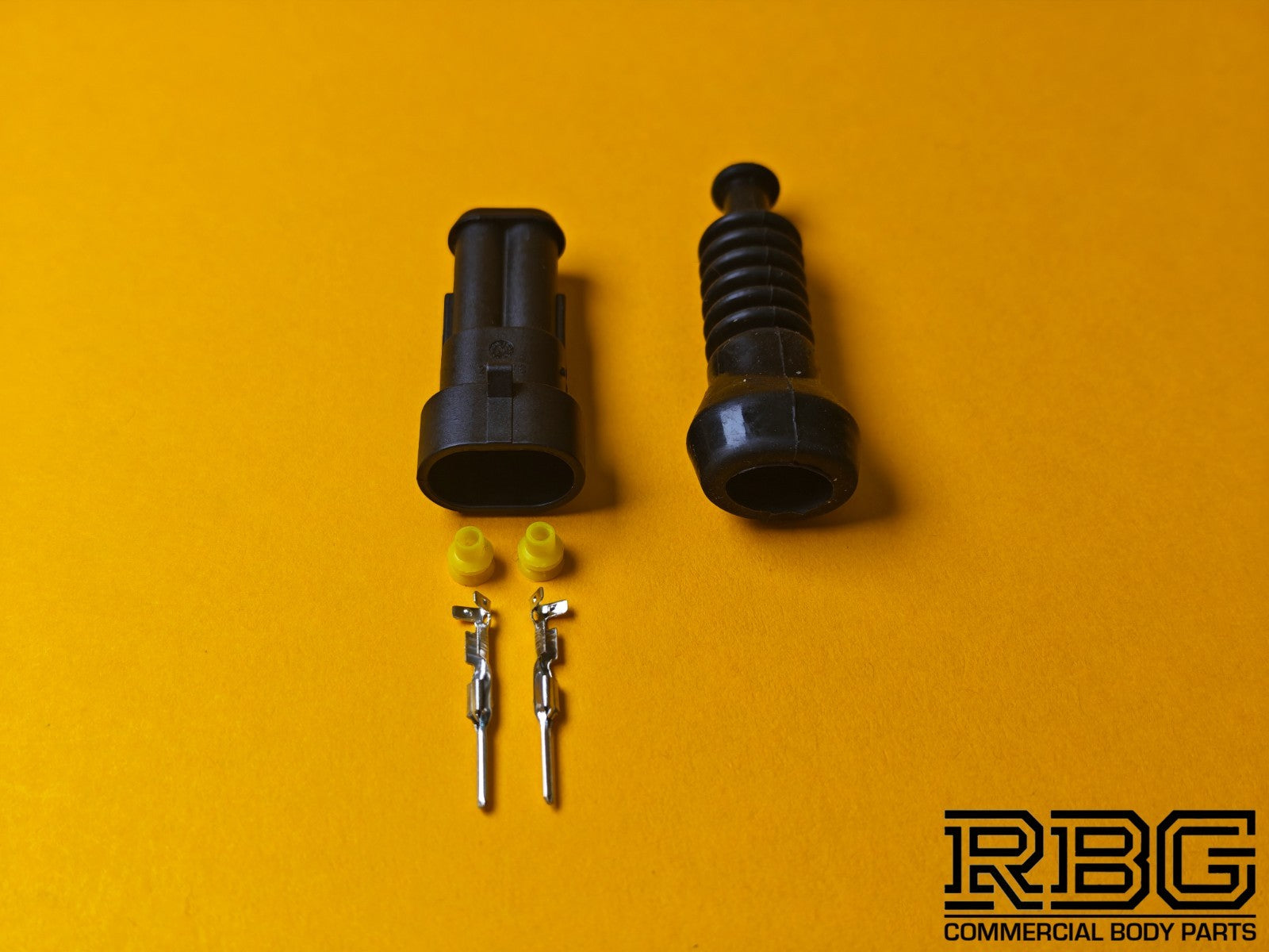 SuperSeal Connector Kit 2 Pin Female With Protective Boot AMP Waterproof IP67
