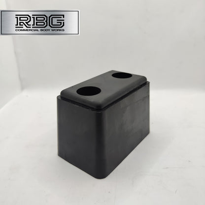 1X Rubber Buffer 120mm HEAVY DUTY Truck Trailer Boat Horsebox Tailboard Bumper