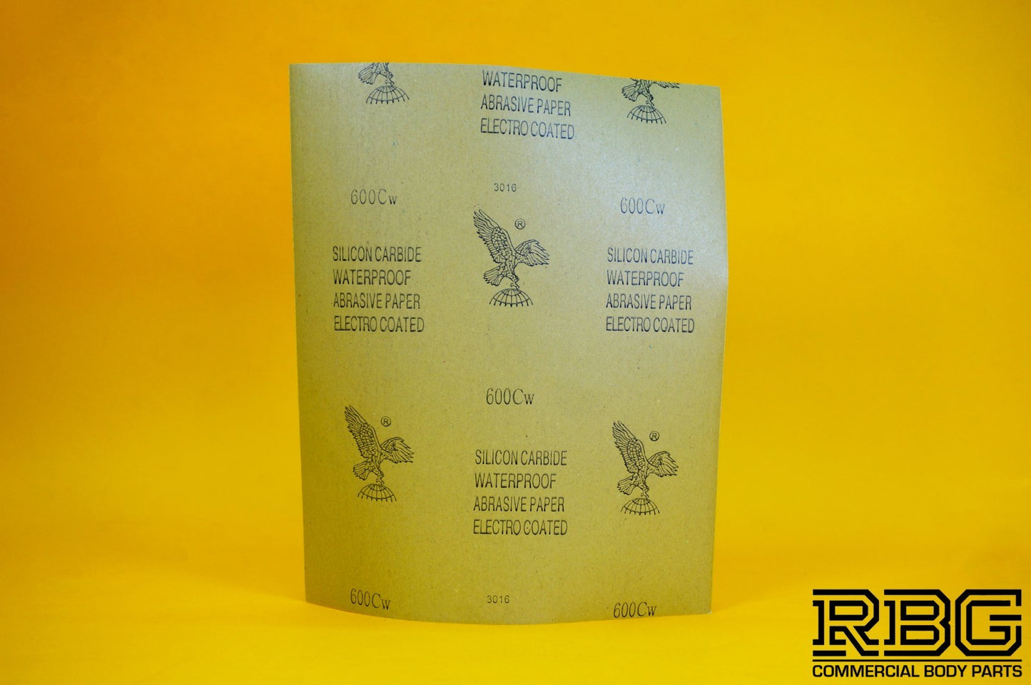 Professional Abrasive Papers 3 Sheets P60; P600; P1200; Sandpapers 230x280mm