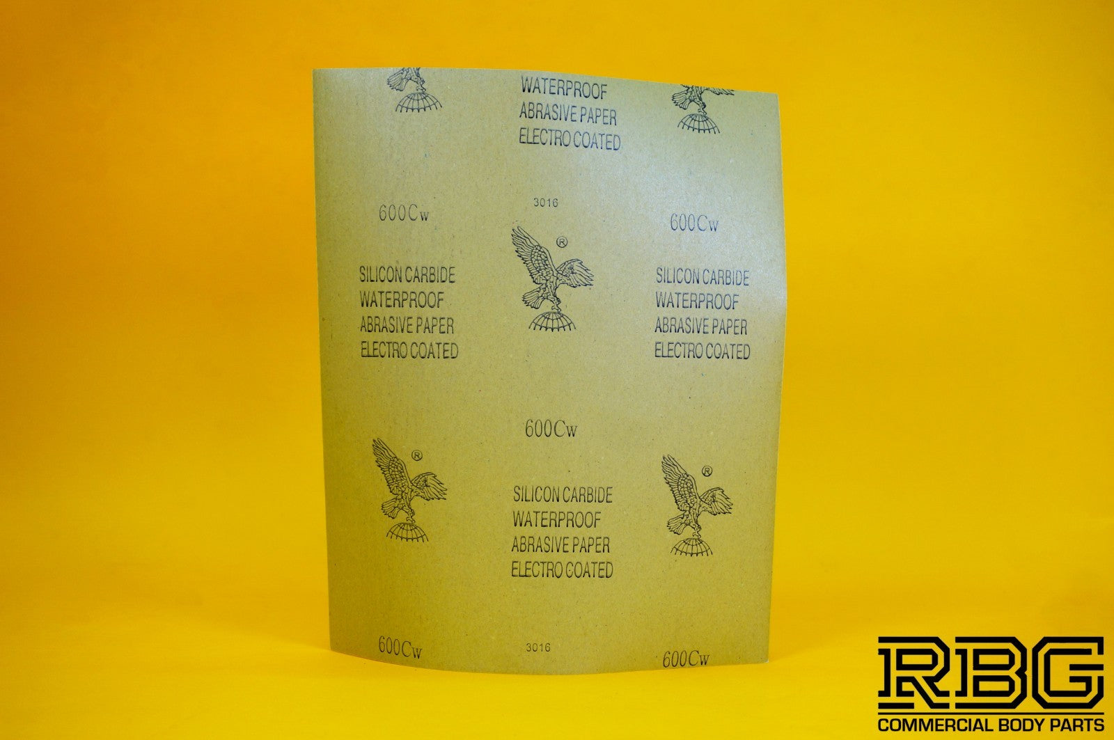 Professional Abrasive Papers 3 Sheets P60; P600; P1200; Sandpapers 230x280mm