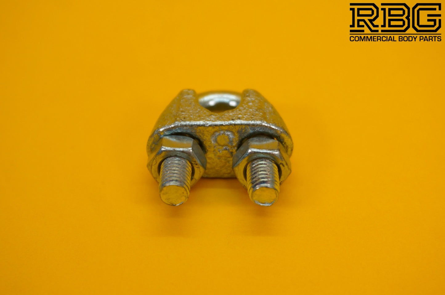 Wire Rope Grip 8mm Steel Cable Grip Bull Dog Clamp U Bolt Zinc Plated Heavy Duty