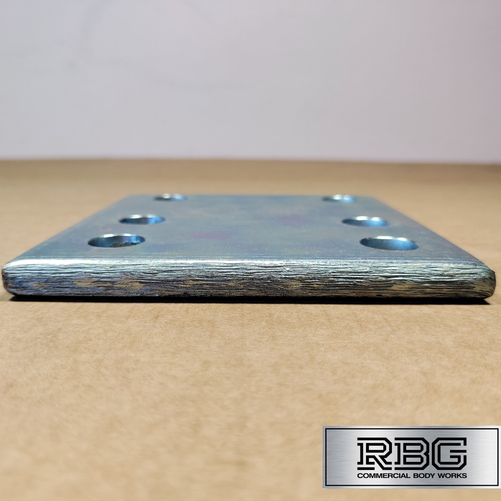 4" Drop Plate 6 Holes for Tow Ball M16 Steel Tow Bar Adjustable Silver 4 inch UK