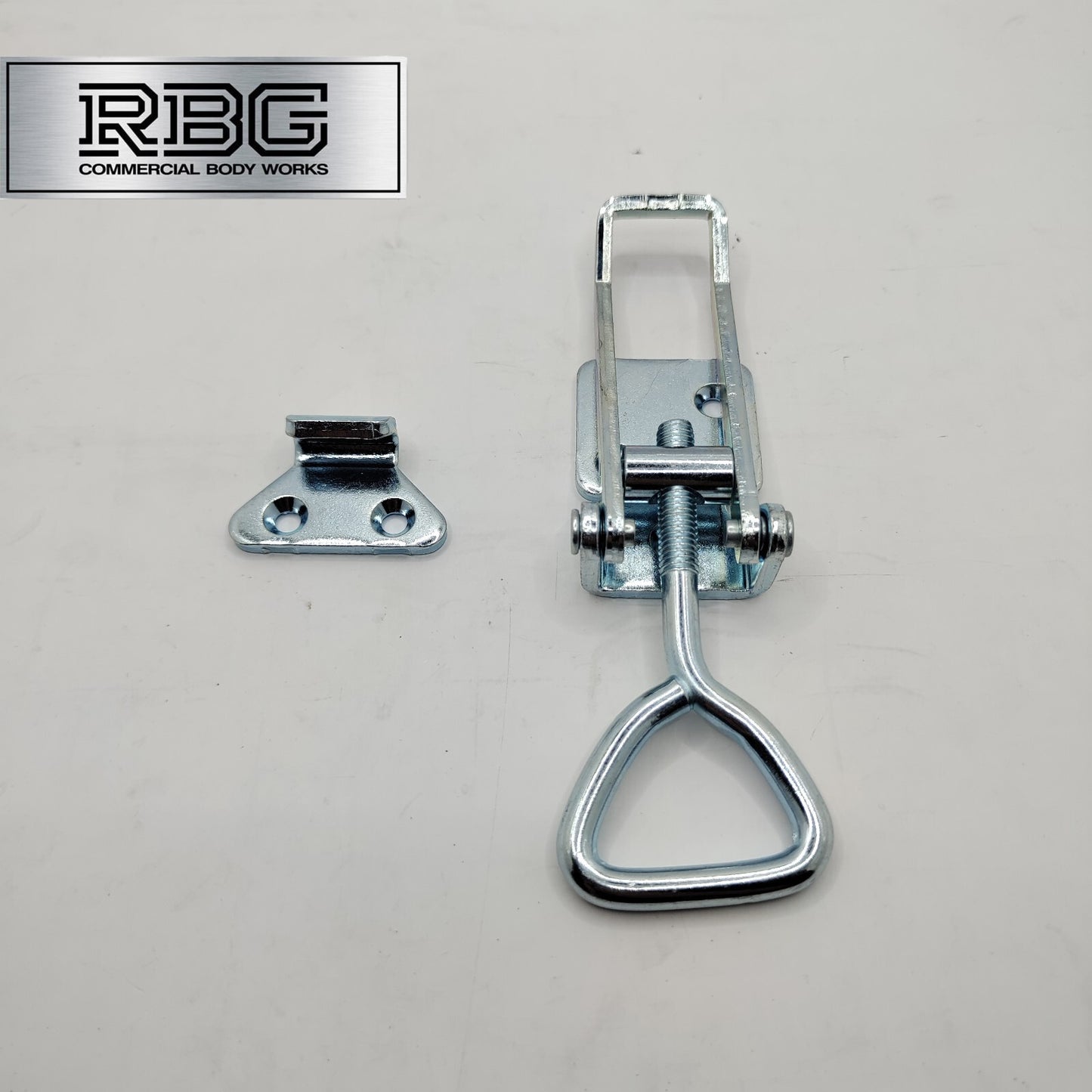 Over Centre Fastener OJOP  + Catch Plate LARGE NON-LOCKING Trailer Truck Caravan