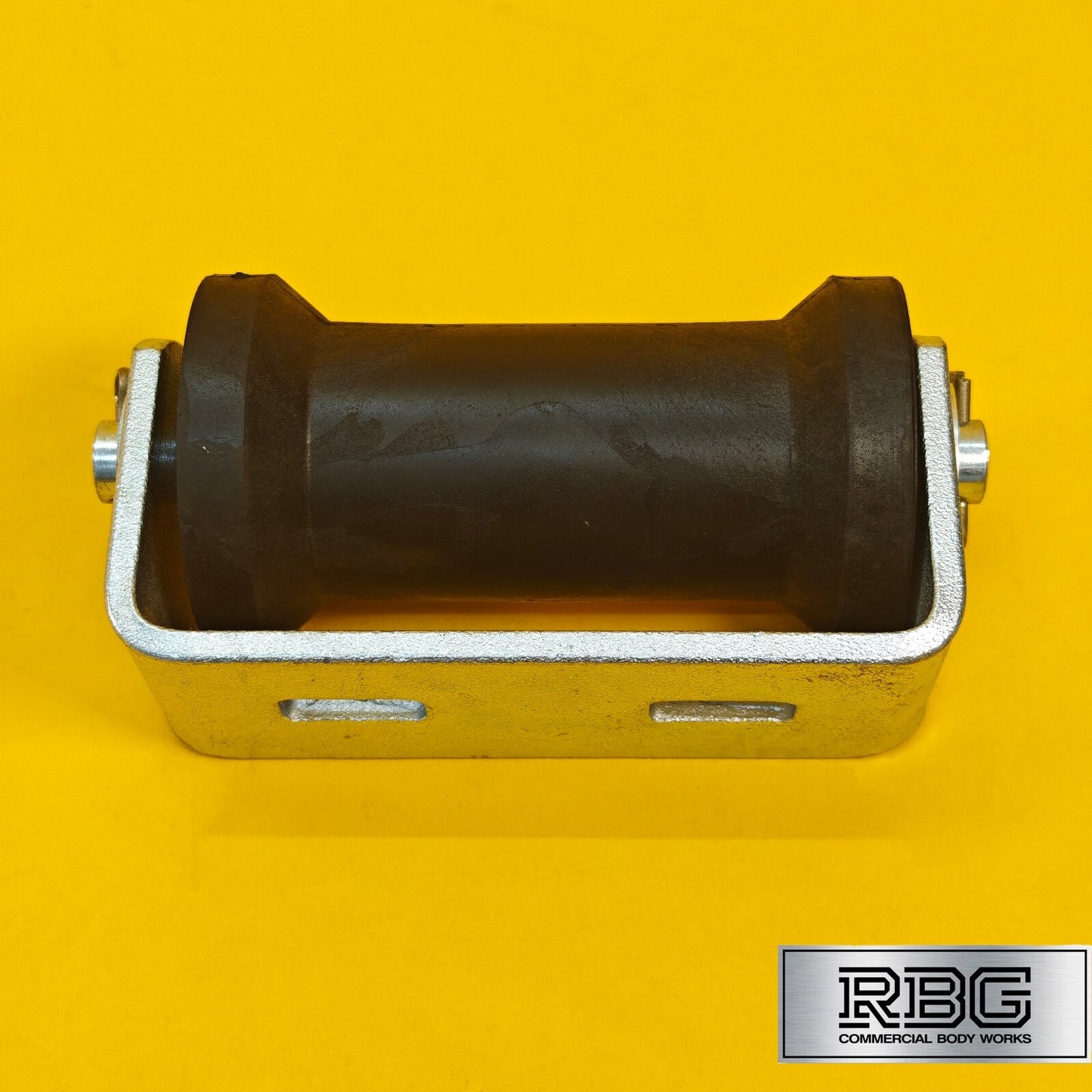 Keel Roller + Bracket 16mm Bore for Boat Trailers Flat Non-Marking Polyurethane