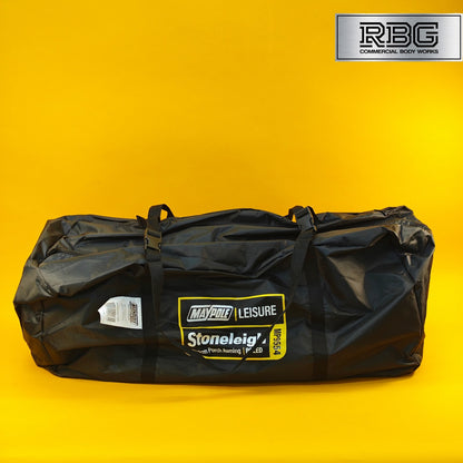 Stoneleigh Poled Porch Awning 390cm for Caravan & Motorhome Water Resistant UK