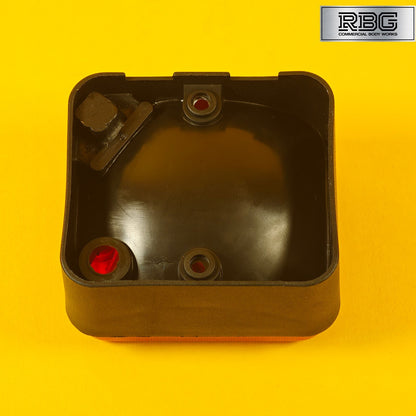 Rear Fog Bulb Light AJBA Red Universal Lamp For Trailer Caravan FR.20.001 Italy
