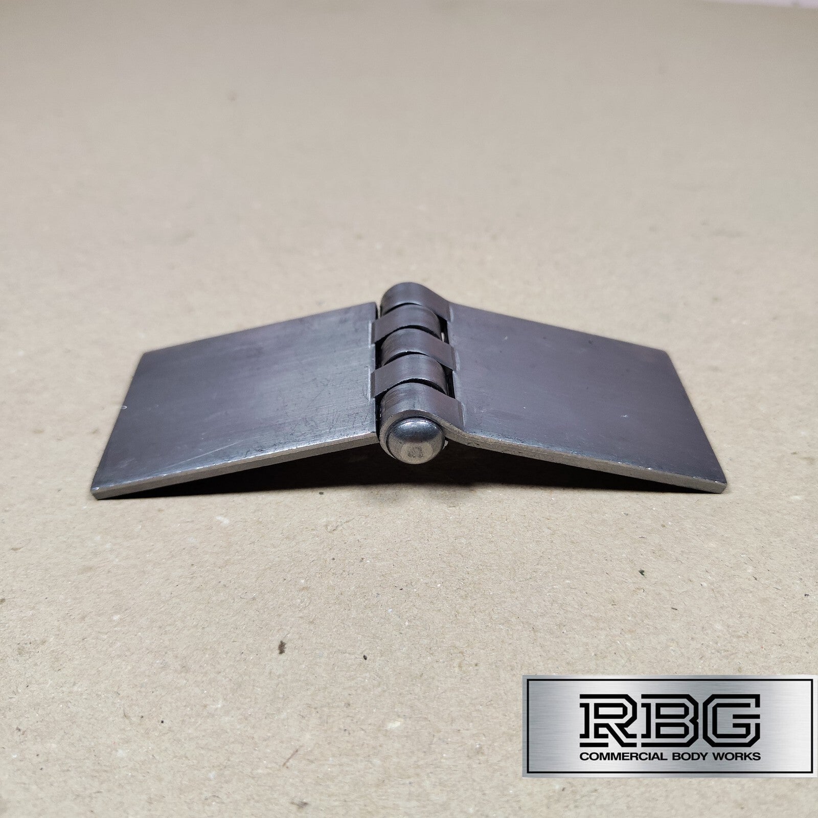 Butt Hinge Weld-on Solid Pressed Drawn Steel Heavy Duty 50x137mm Truck Trailer