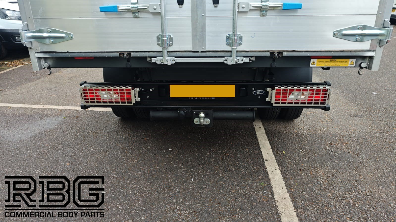 Light Guards for Ford Transit 6mm Thick Galvanised Steel Truck Trailer Tipper