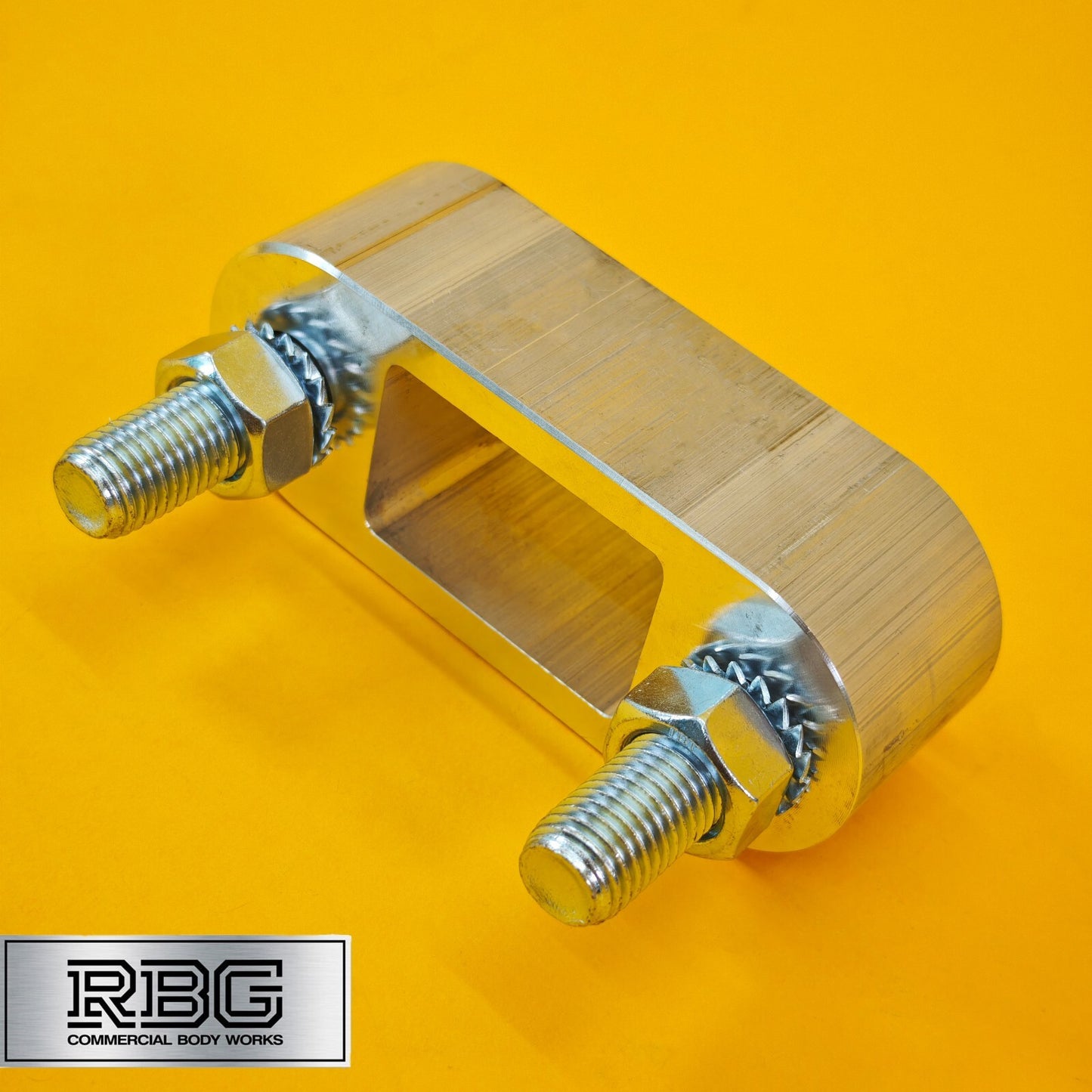 Tow Bar Ball Spacer Extension + 80mm Bolts & Nuts 38mm Block Trailer Caravan UK