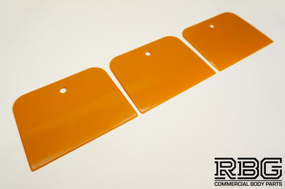 Body Filler Applicator Spreader Putty Vinyl Adhesives Vehicle Tints Wrap 3Pcs