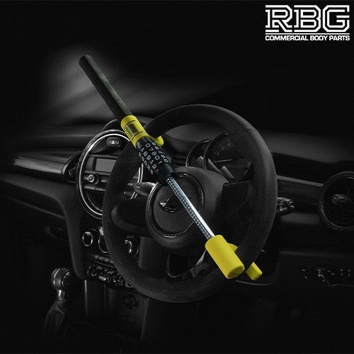Universal Steering Wheel Lock 5-Digit Combination Heavy Duty Anti Theft Security