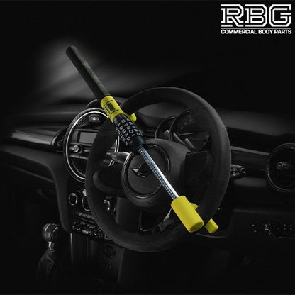 Universal Steering Wheel Lock 5-Digit Combination Heavy Duty Anti Theft Security
