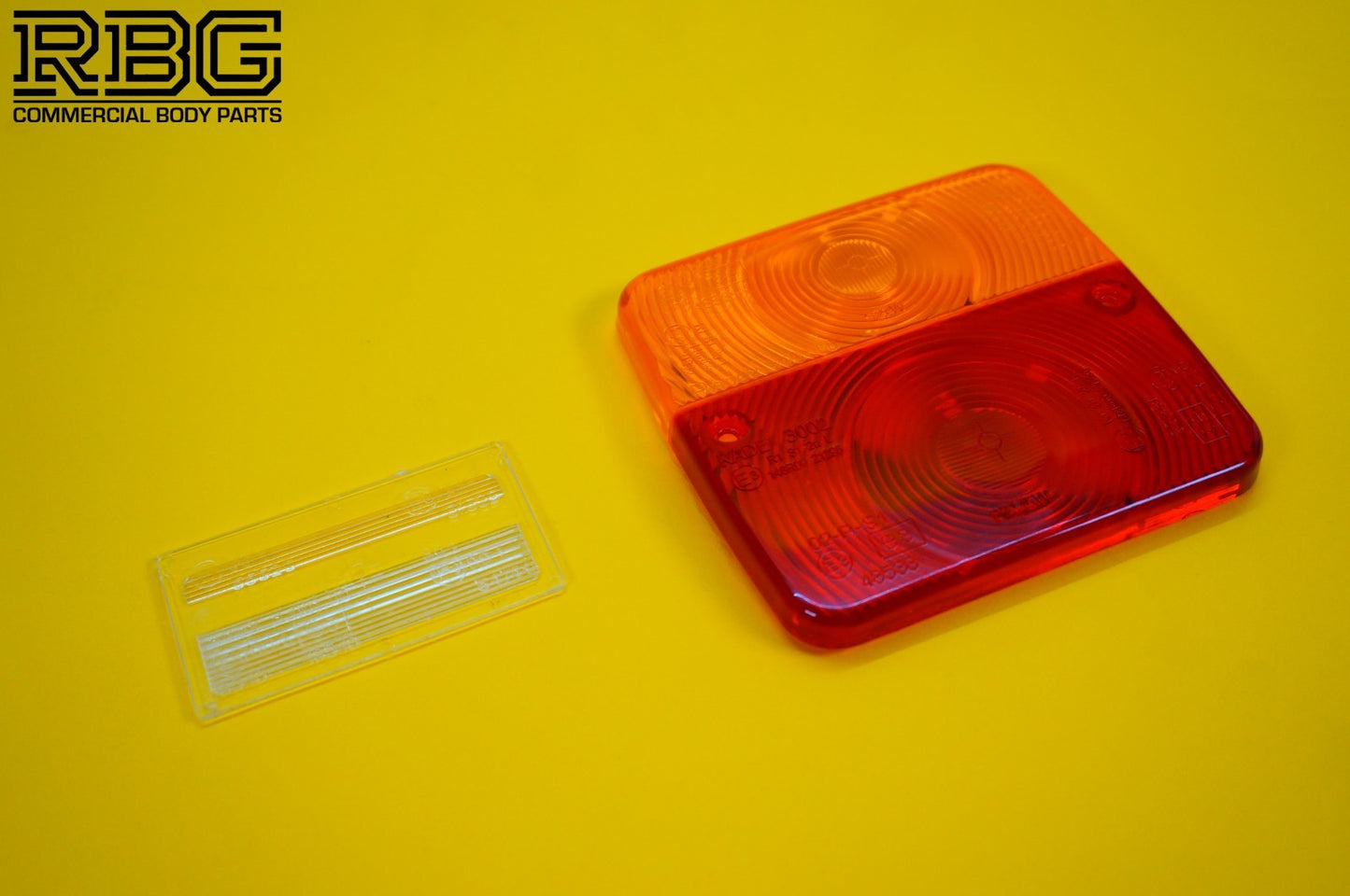 Replacement Lens for Square Combination Light Radex 3002 / MP17 Lamp Trailer