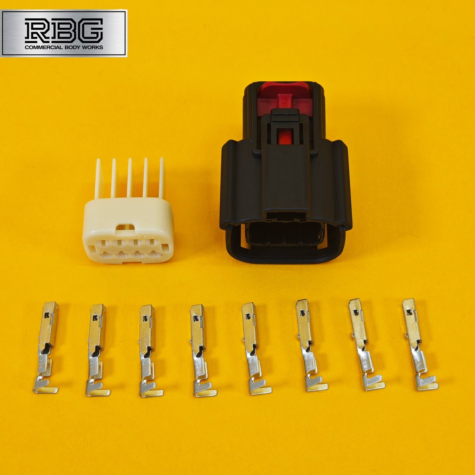 Ford Transit MK8 Wiring Loom Plug Black for Tail Light Lamp Tipper Recovery 8Pin