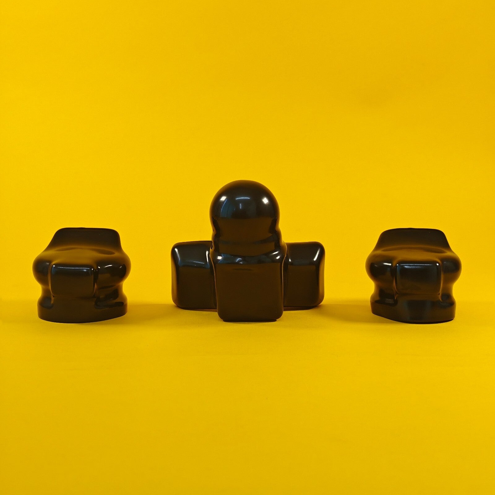Tow Ball & 2x Socket Cover SET PVC For 50mm Towballs 7 & 13 Pin Sockets Trailer