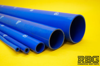 Straight Reinforced Silicone Hose Coolant Water Boost Pipes 1m VARIOUS DIAMETERS