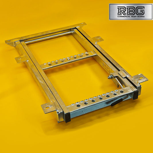 Pull Slide Out Step 2 Rung Underfloor Access Ladder Tipper Truck Trailer Steel