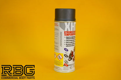 Extremely High Temperature Paint GRAPHITE 400ml E-TECH XHT Car Engine Exhaust