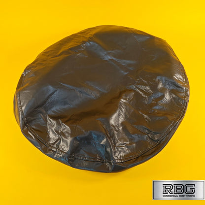 Trailer Spare Wheel Cover for 10 inch Wheel Rim PVC Cotton Weatherproof Black UK
