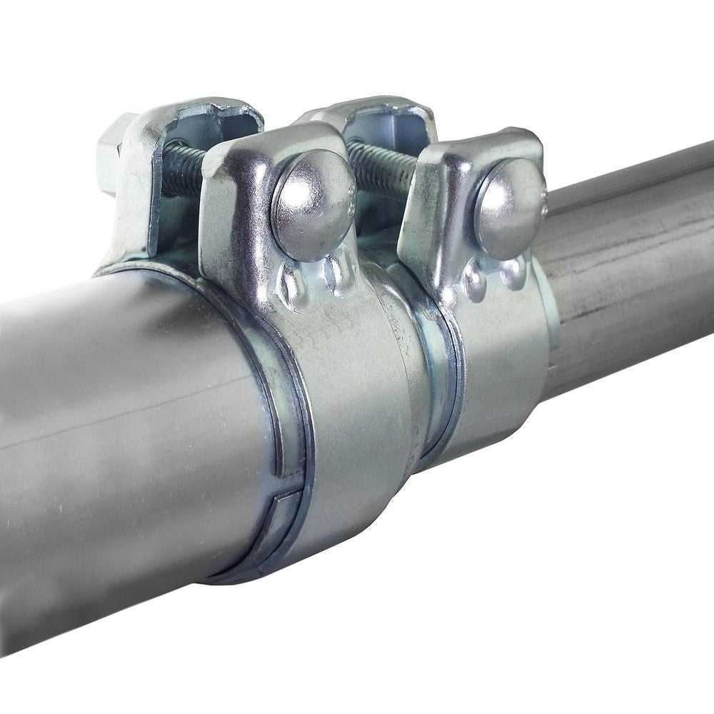 Exhaust Reducer Connector Pipe Joiners Double Clamp Sleeve Adapter VARIOUS SIZES