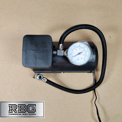 Car Tyre Air Compressor Emergency Pump Maypole Compact 3m Cord 12V Tyre Inflator