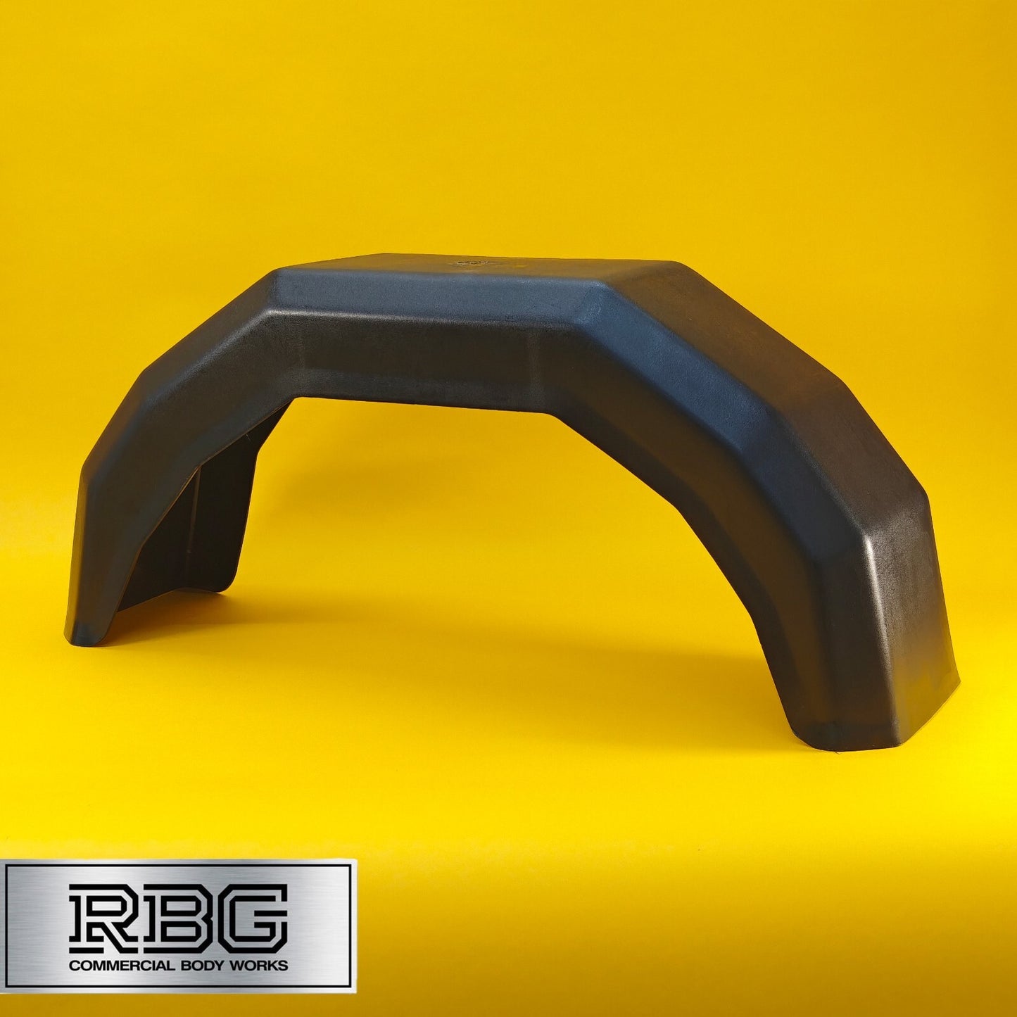 13 Inch Plastic Mudguard Single 760mm x 210mm for Trailer 13″ Wheels Black UK