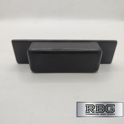 Rubber Tipper Block Pad 1x Mild Steel Weld on Landing Buffer Trailer 150mm HGV