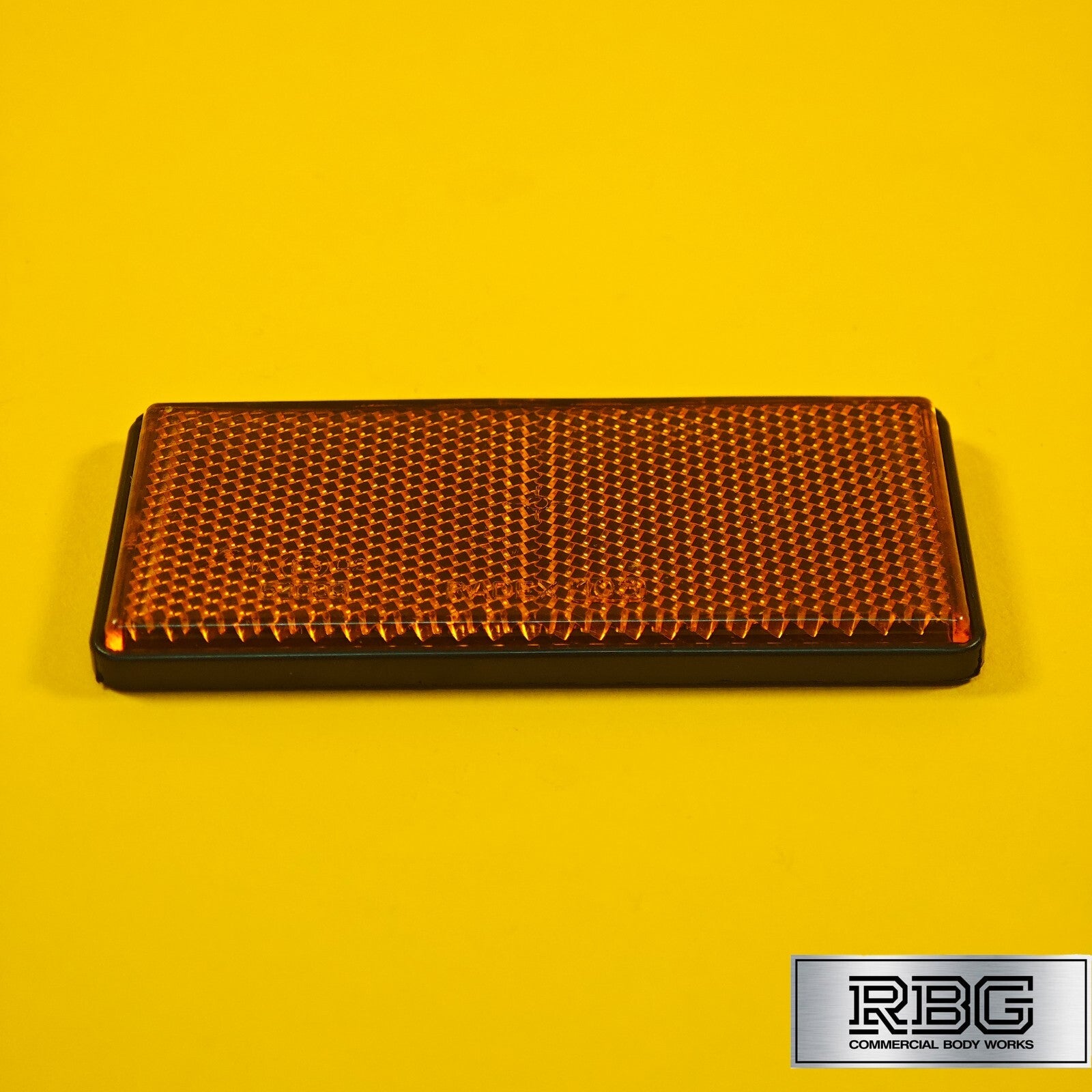 Amber Reflector Self Adhesive Radex Side Lighting for Trailer Caravan Horsebox