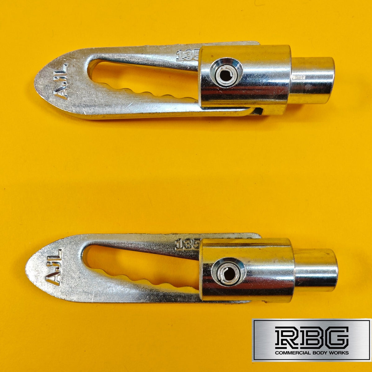 Antiluce™ Fastener M12 x 12mm Weld-On | Drop Lock Horsebox Trailer-Tailgate 2Pcs
