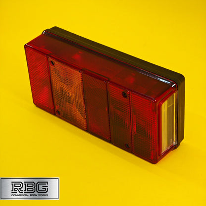 Rear Combination Bulb Light AJBA 6 Function Lamp for Trailer Caravan 12V Italy