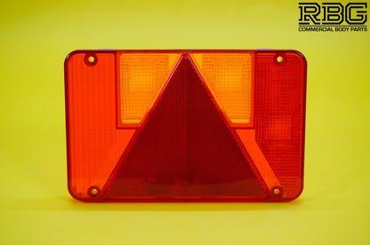 Replacement Lens for Radex 5800 LEFT Hand Rear Combination Light for Trailer
