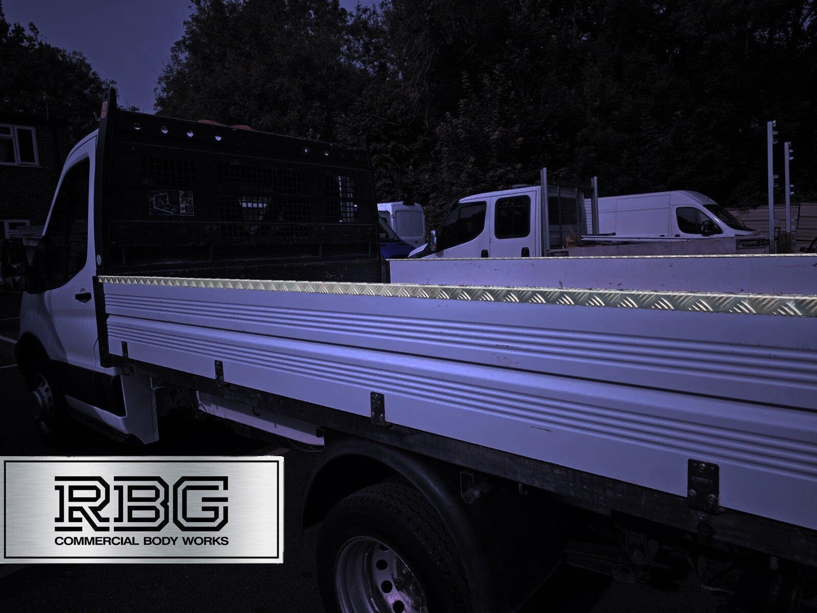 U Shape Strips Checker Plate Set for Tail & Side Boards on Tipper Dropside Truck