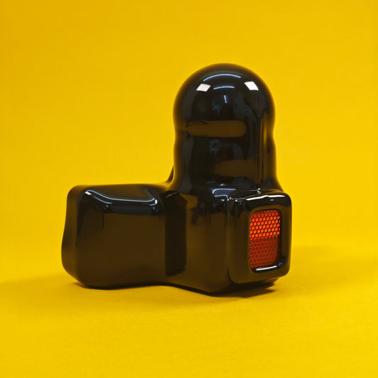 Towball Cover with Reflector Black PVC Boot for Fit Standard 50mm Tow Ball UK
