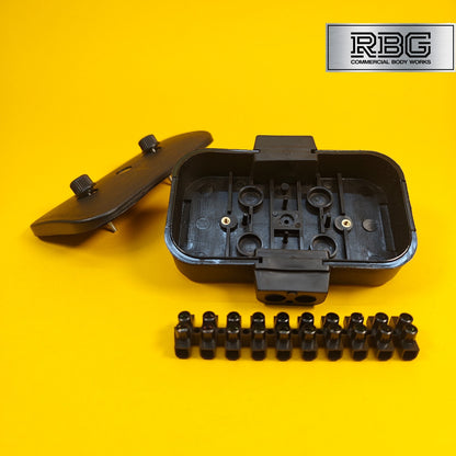 10 Way Junction Box Electrical Wiring Block Towing for Trailer Caravan Truck UK