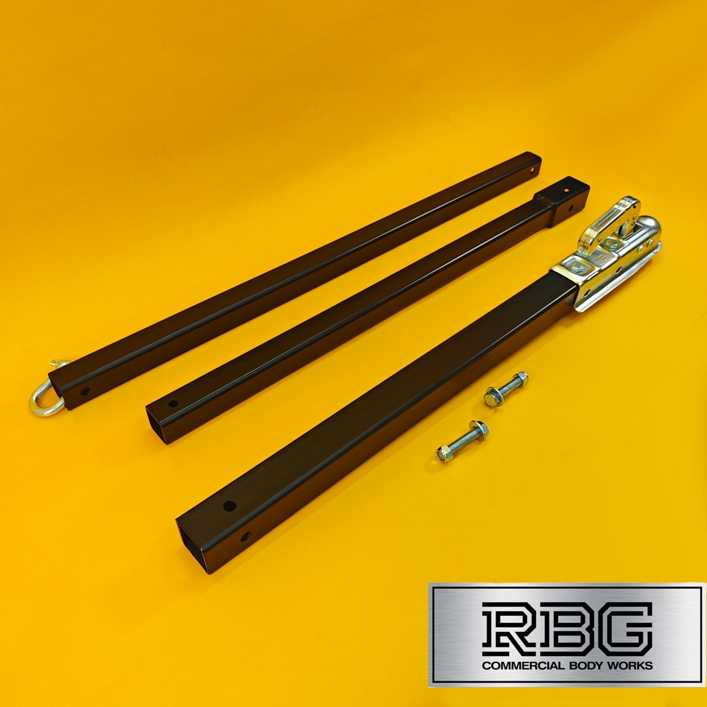 Vehicle Recovery Tow Pole 3.5Ton Ridged Towing Bar 2.6m 3500kg 3pc Steel Car Van