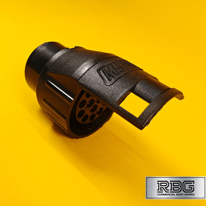 7 Pin to 13 Pin Adaptor Vehicle to Trailer Caravan 12V Plug Socket Adapter Brass