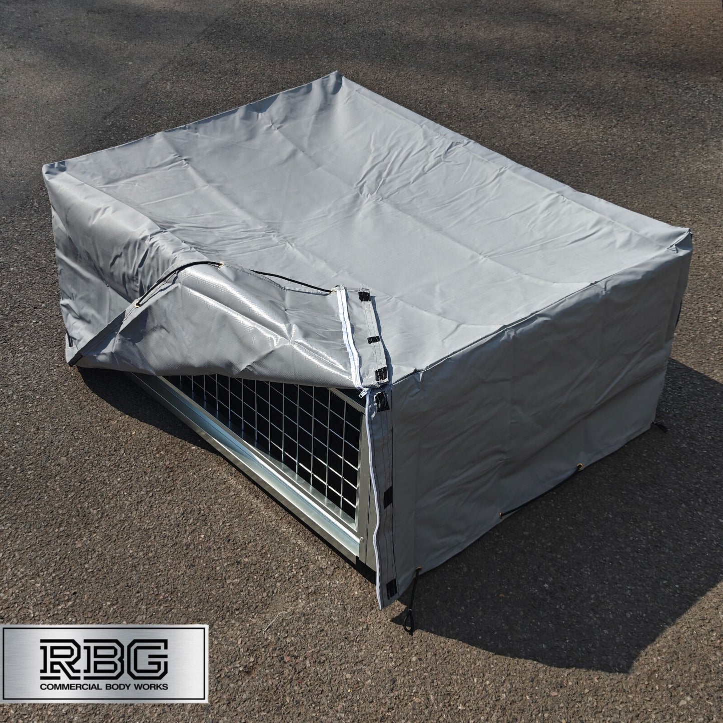 Cover For Erde 122 & Maypole MP6812 Trailer's High Side Mesh Kit Durable PVC UK